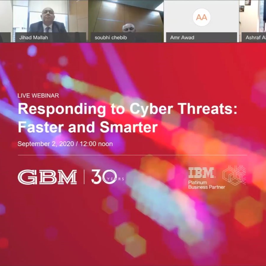 GBM-IBM Webinar Responding To Cyber Threats - GBM